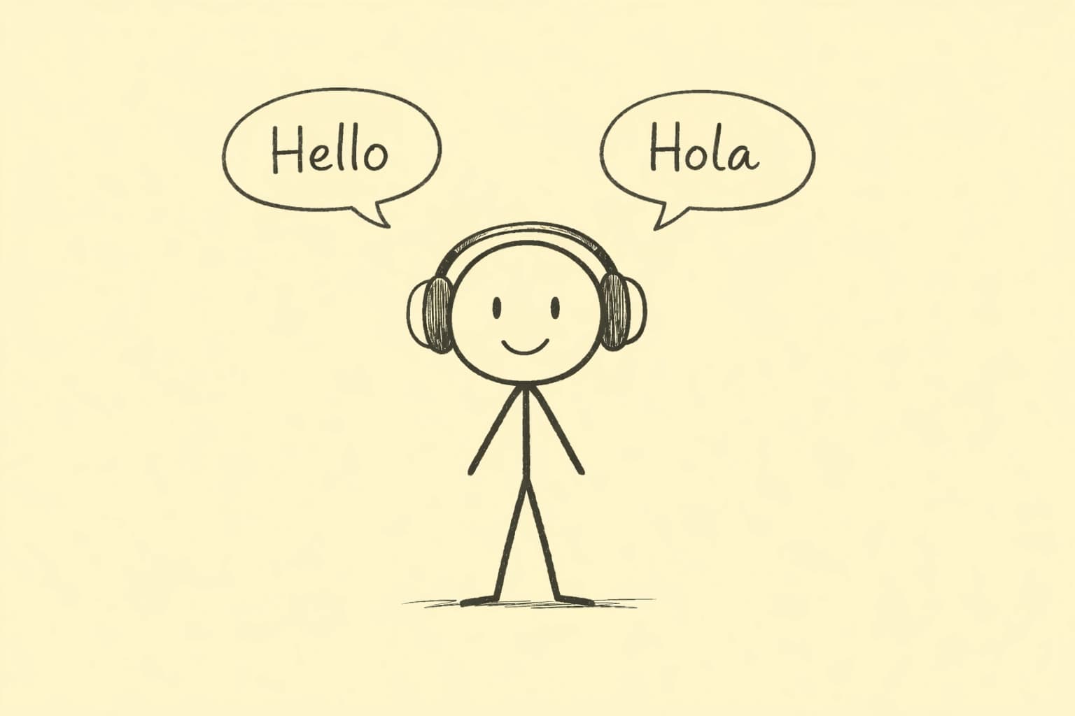 Language-learning setup using YouTube subtitles for Spanish listening and replay practice